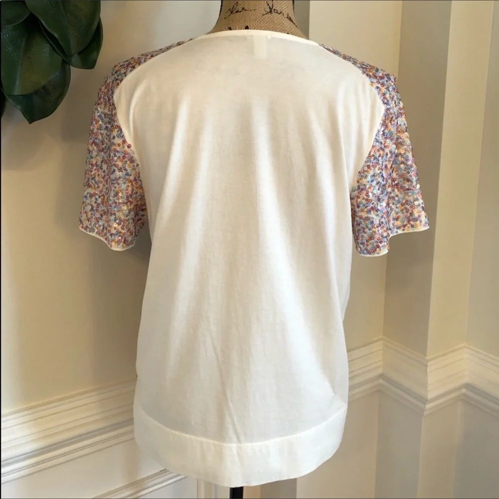 J. Crew Sequin T-Shirt